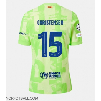 Billige Fotballdrakt Barcelona Andreas Christensen #15 Replika Tredjedrakt 2024-25 Kortermet